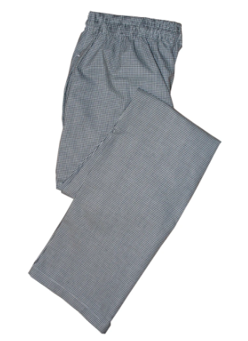 Black/White Hounds Chef Trousers (XS-XXXL)