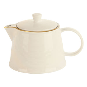 Line Gold Band Tea Pot 30cl - Pack Of 6