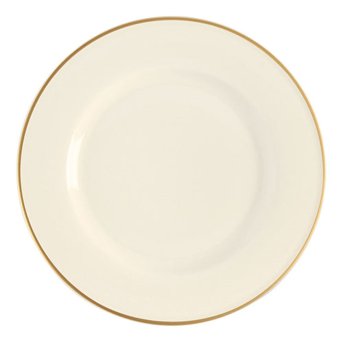 Academy Event Gold Band Flat Plate 17cm / 6.75'' - Pack of 6