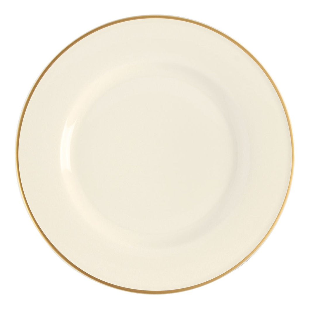 Academy Event Gold Band Flat Plate 32cm / 12.5'' - Pack Of 6