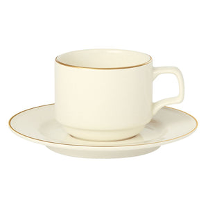 Academy Event Gold Band Stacking Cup 200ml - Pack Of 6