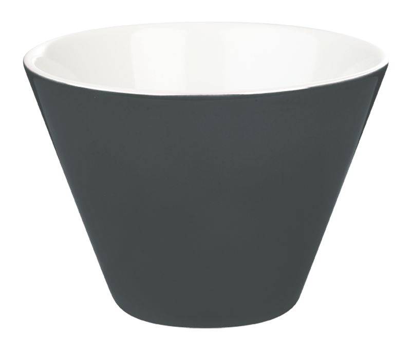 Black Conical Bowl 12cm/4.75'' #