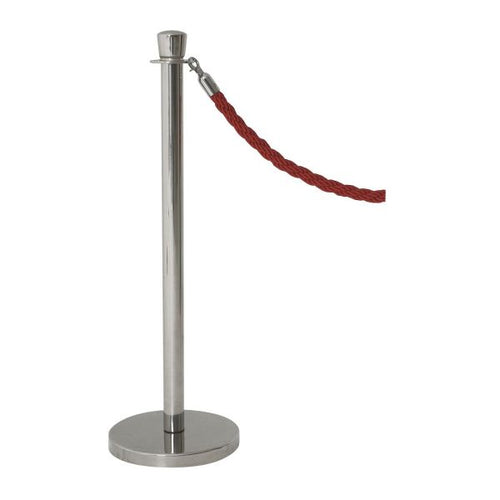 Genware Stainless Steel Barrier Post