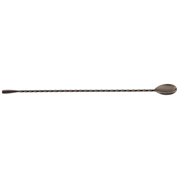 Gun Metal Teardrop Bar Spoon 35cm