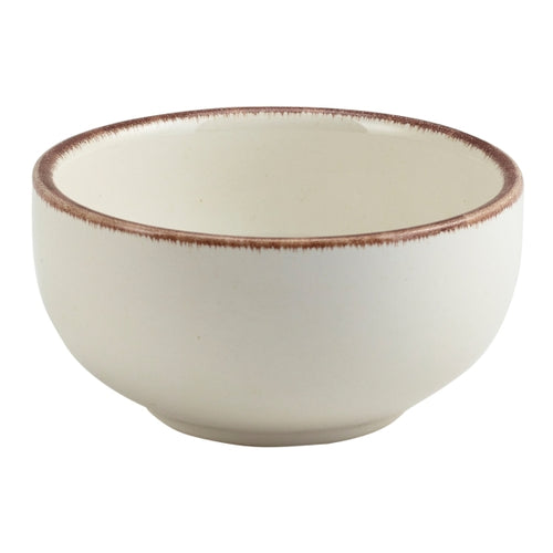 Terra Stoneware Sereno Brown Round Bowl 11.5cm