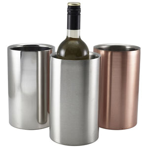 Copper Wine Cooler 12cm Dia X 18cm High