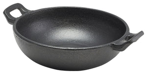 Cast Iron Wok 17 x 5.3cm - Pack Of 6