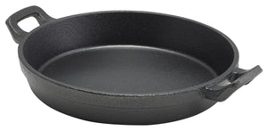 Cast Iron Round Eared Dish 18 x 3.4cm - Pack Of 6