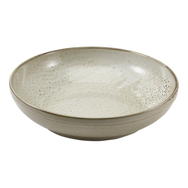 Terra Porcelain Grey Coupe Bowl 27.5cm