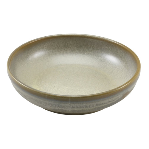 Terra Porcelain Matt Grey Coupe Bowl 20cm