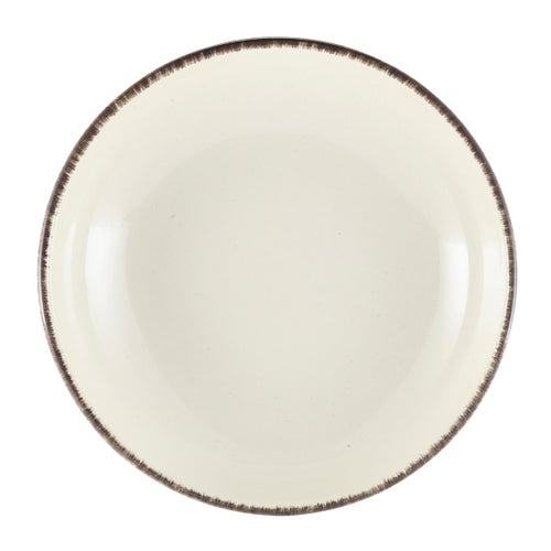 Terra Stoneware Sereno Grey Coupe Bowl 23cm