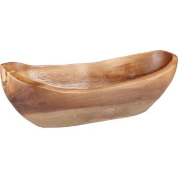 Rustic Bowl Acacia 10x25x8cm