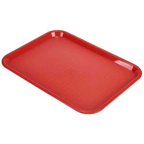 Fast Food Tray Red Medium