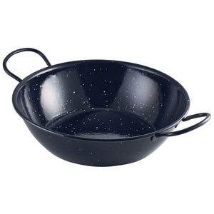 Black Enamel Dish 26cm