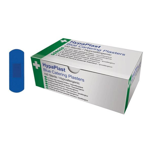 Blue Detectable Plasters 2.5 x 7cm Box 100