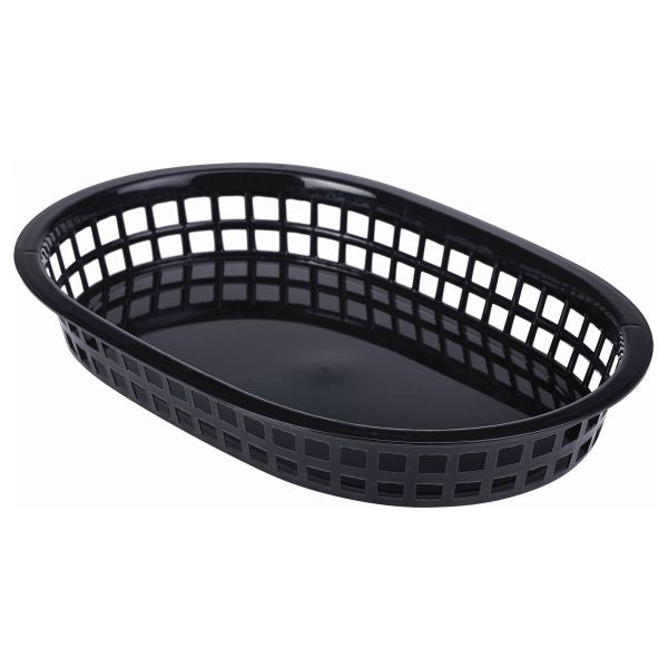 Fast Food Basket Black 27.5 x 17.5cm