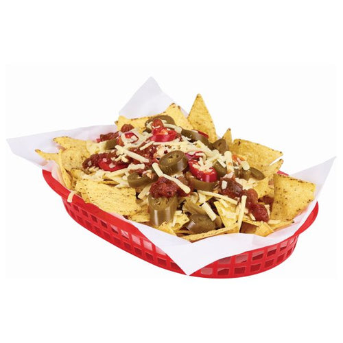 Fast Food Basket Red 27.5 x 17.5cm