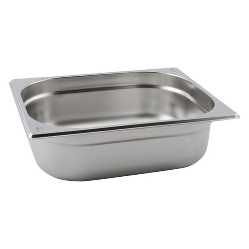 St/St Gastronorm Pan 1/2 - 150mm Deep