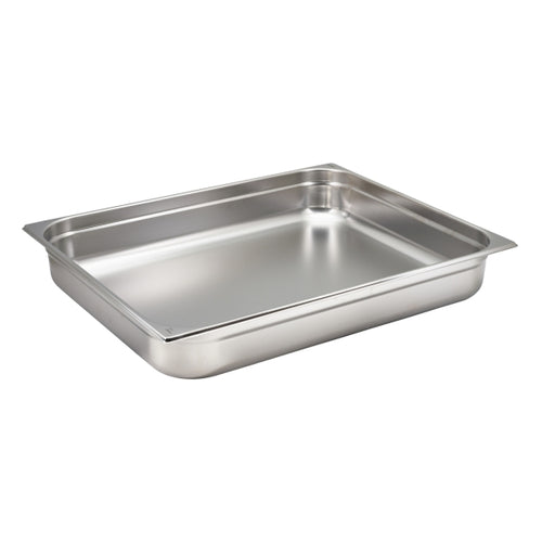 St/St Gastronorm Pan 2/1 - 100mm Deep