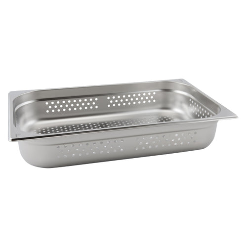 Perforated St/St Gastronorm Pan 1/1 - 100mm Deep