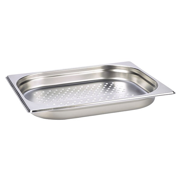 Perforated St/St Gastronorm Pan 1/2 - 40mm Deep