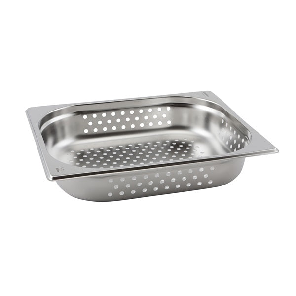 Perforated St/St Gastronorm Pan 1/2 - 65mm Deep