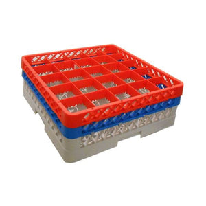 Genware 25 Comp Glass Rack With 2 Extenders