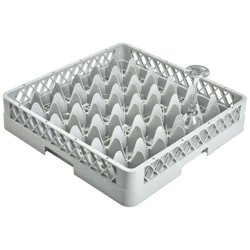 Genware 36 Compartment Glass Rack