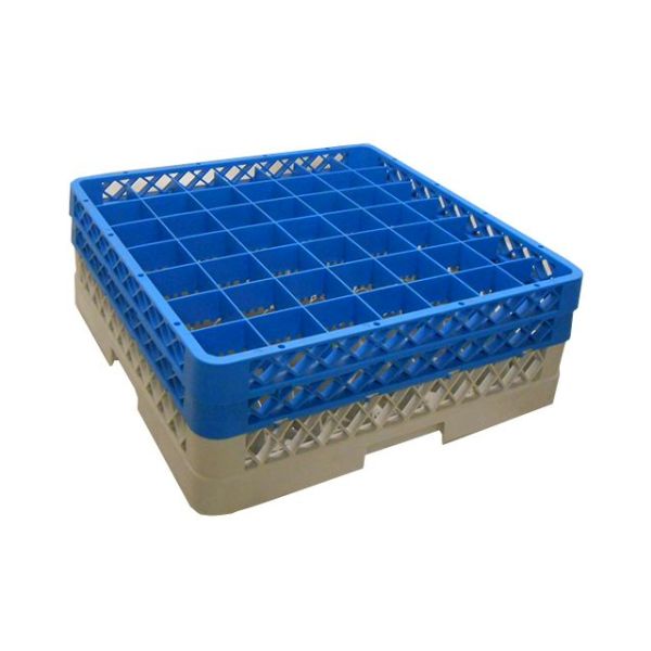 Genware 49 Comp Glass Rack With 2 Extenders