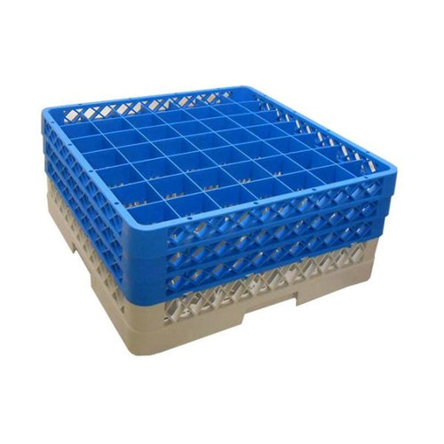 Genware 49 Comp Glass Rack With 3 Extenders