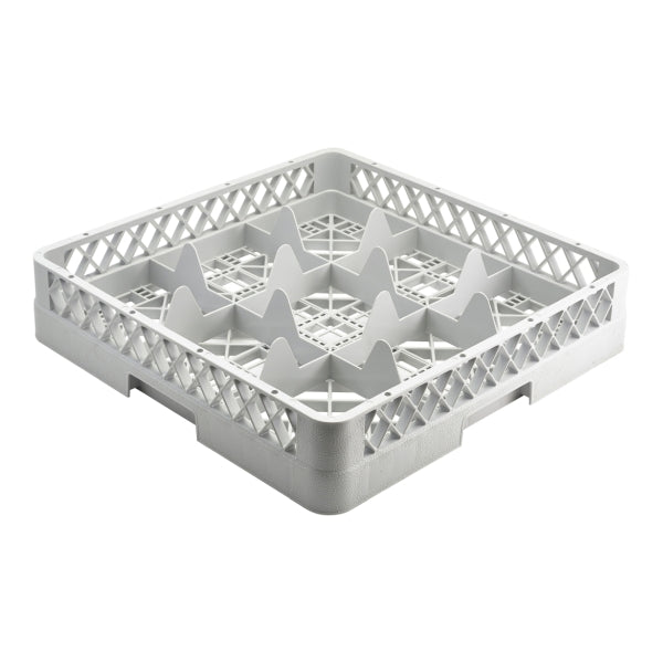 Genware 9 Compartment Glass Rack