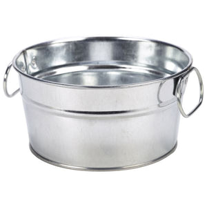 Galvanised Steel Serving Bucket 15 x 8cm