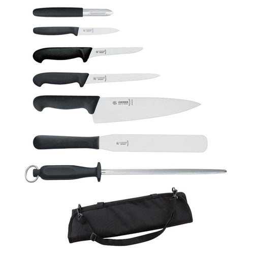 Giesser 7Pc Knife Set + Knife Case