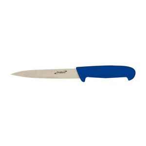 Genware 6" Flexible Filleting Knife Blue