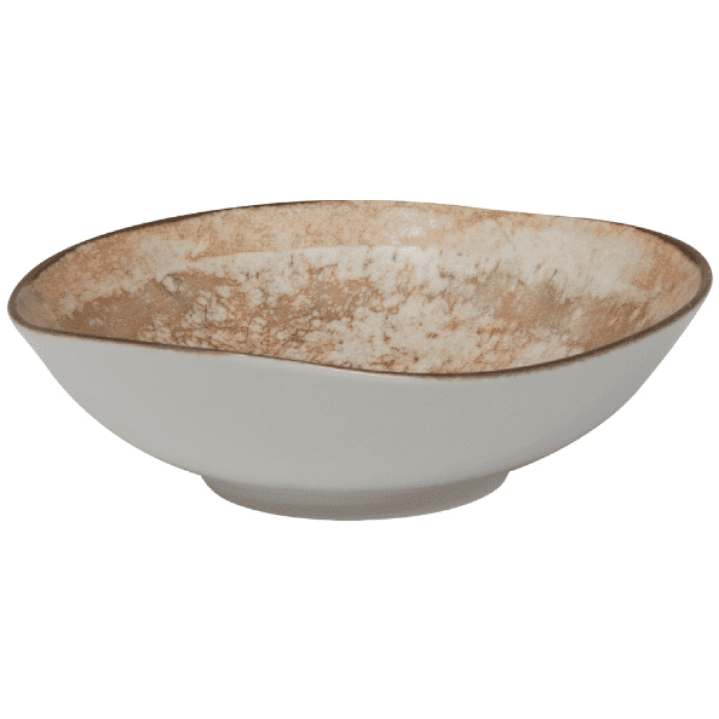 Light Moon Pebble Bowl 15cm - Qty 12