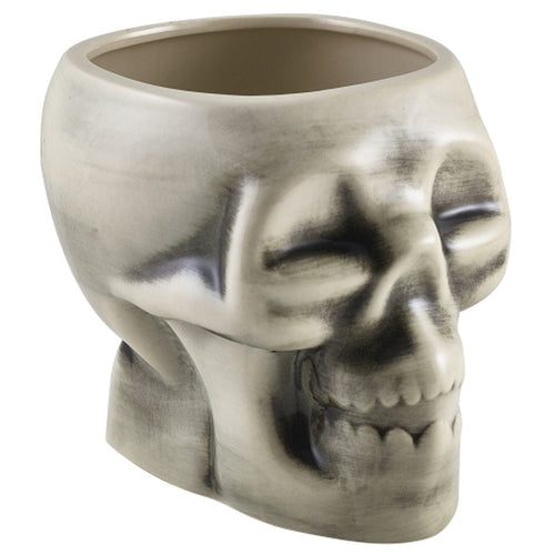 Genware White Skull Tiki Mug 80cl / 28.15oz - Pack Of 6