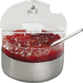 Chilled Polycard Buffet Display Bowl 0.6Ltr