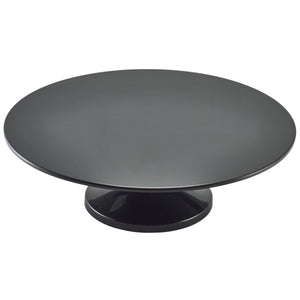 Black Melamine Cake Stand 33cm/13"