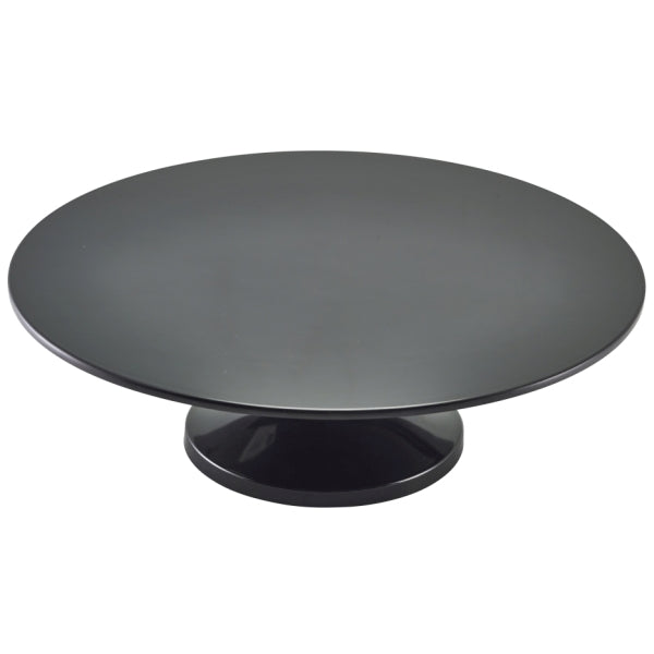 Black Melamine Cake Stand 33cm/13