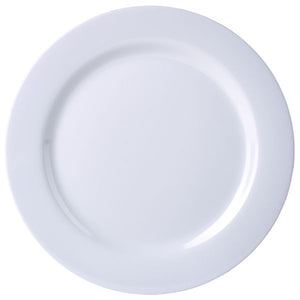 Genware 9" Melamine Dinner Plate White