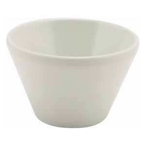 White Melamine Conical Buffet Bowl 8.5cm