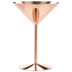 Copper Martini Glass 24cl/8.5oz