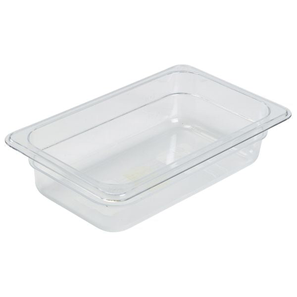 1/4 -Polycarbonate GN Pan 100mm Clear