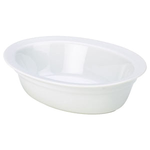 Royal Genware Lipped Pie Dish 17.5cm White