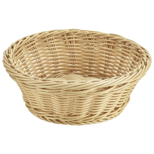 Round Polywicker Basket 21Dia x 8cm