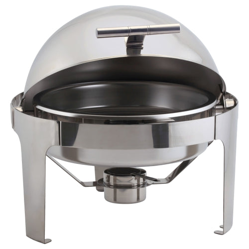 Round Deluxe Roll Top Chafer 6L