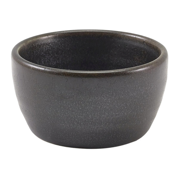 Terra Porcelain Black Ramekin 7cl/2.5oz