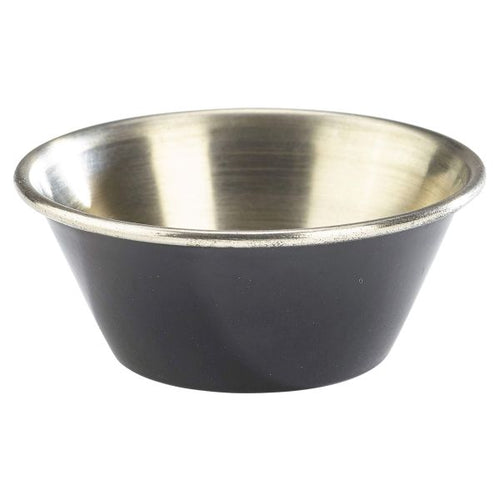 1.5oz Stainless Steel Ramekin Black