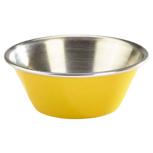 1.5oz Stainless Steel Ramekin Yellow