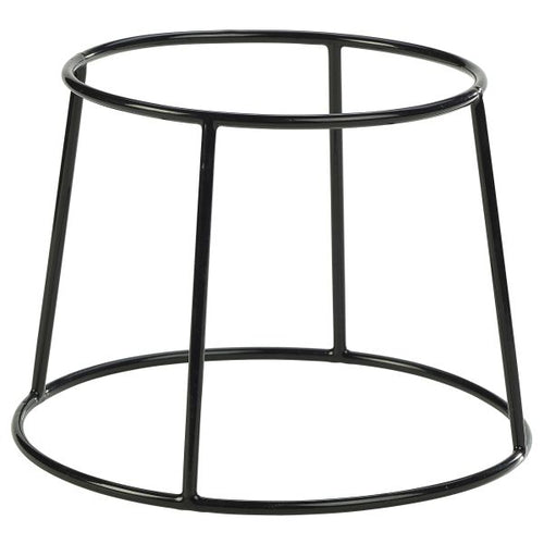 Genware Black Anti-Slip Round Buffet Riser